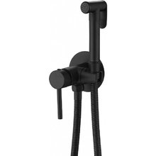 Гигиенический душ Abber Wasser Kreis, AF8125B, со смесителем, черный матовый