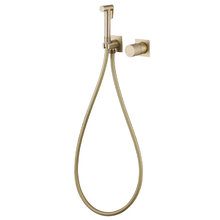 Гигиенический душ Abber Rund AF8725G, со смесителем, цвет золото матовое