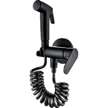 Гигиенический душ D&K Rhein.Marx, DA1394585, со смесителем, черный матовый