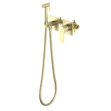 Гигиенический душ Aquatek Оберон, AQ1220BG, со смесителем, золото шлифованное