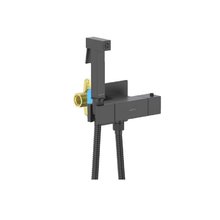 Гигиенический душ Aquatek Либра AQ1028MB, с термостатическим смесителем, цвет черный матовый