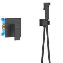 Гигиенический душ Aquatek Либра, AQ1619MB, со смесителем, цвет черный матовый