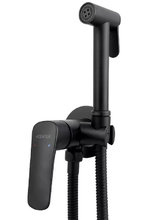 Гигиенический душ Aquatek Вега, AQ1019MB, со смесителем, цвет черный матовый