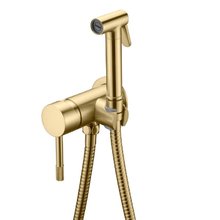 Гигиенический душ Boheme Uno 467-MG, со смесителем, золото матовое