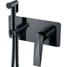 Гигиенический душ Boheme Venturo, 377-SGM, со смесителем, Shine Gun Metall