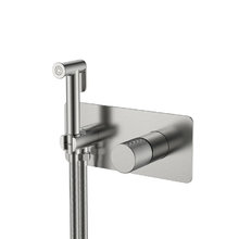 Гигиенический душ Boheme Stick, 127-NB.4, со смесителем, nickel brush