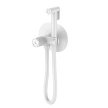 Гигиенический душ Boheme Tech, 157-MW, со смесителем, белый матовый