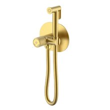 Гигиенический душ Boheme Tech, 157-MG, со смесителем, золото матовое