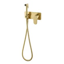 Гигиенический душ Boheme Spectre, 457-MG, со смесителем, золото матовое