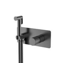 Гигиенический душ Boheme Stick, 127-GM.4, со смесителем, gun metal