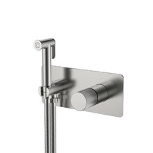 Гигиенический душ Boheme Stick, 127-NB.3, со смесителем, nickel brush