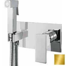 Гигиенический душ Cezares Unika, UNIKA-DIF-03/24, со смесителем, золото