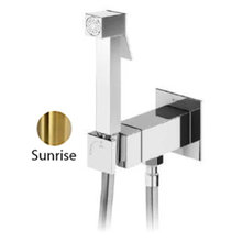 Гигиенический душ Cezares PORTA-DIF-SR, со смесителем, золото