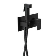 Гигиенический душ Cezares Unika, UNIKA-DIF-NOP, со смесителем, черный матовый