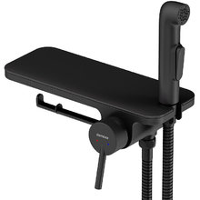 Гигиенический душ Damixa Jupiter, 773500301, со смесителем, черный матовый