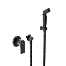 Гигиенический душ Damixa Apollo 477510300, со смесителем, цвет черный матовый