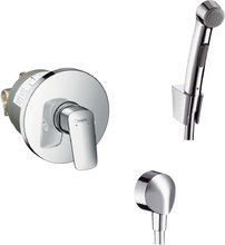 Гигиенический душ Hansgrohe Logis, со смесителем, хром, 71606000/32129000/27454000/13620180