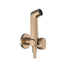 Гигиенический душ Hansgrohe Bidette S 1jet EcoSmart, 29232140, со смесителем, шлифованная бронза