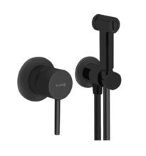 Гигиенический душ Kludi Bozz, 389983976, со смесителем, черный матовый