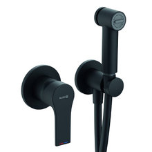 Гигиенический душ Kludi Zenta SL 489983965, со смесителем, цвет черный матовый