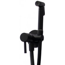 Гигиенический душ Paffoni Tweet Round, ZDUP110NO, со смесителем, черный