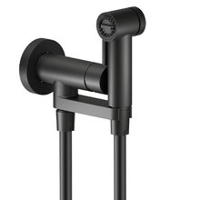 Гигиенический душ Nobili, AV00600BM, со смесителем, черный матовый