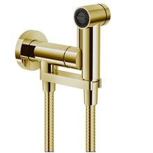 Гигиенический душ Nobili, AV00600GDP, со смесителем, цвет золото