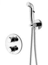 Гигиенический душ Lemark Yeti LM7819C, со смесителем, термостатический, хром