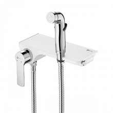 Гигиенический душ Lemark Solo LM7168CW, со смесителем, хром/белый