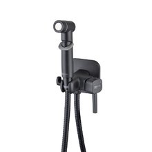 Гигиенический душ Lemark Solo, LM7165BL, со смесителем, черный