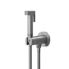 Гигиенический душ со смесителем Lemark Solo LM7172GM, графит