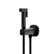 Гигиенический душ со смесителем Lemark Solo LM7172BL, черный