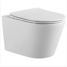 Унитаз подвесной Aquatek Вега AQ1905-00 безободковый с сиденьем Soft Close, белый