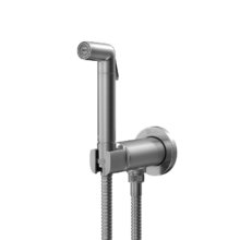 Гигиенический душ со смесителем Lemark Solo LM7171GM, графит