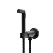 Гигиенический душ со смесителем Lemark Solo LM7171BL, черный