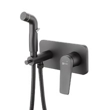 Гигиенический душ Lemark Bronx, LM3720BL, со смесителем, черный