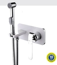 Гигиенический душ Lemark Melange LM4919CW, со смесителем, хром