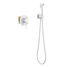 Гигиенический душ Timo Saona 2389/16SM, со смесителем, цвет белый матовый