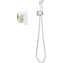 Гигиенический душ Timo Selene 2089/16SM, со смесителем, белый матовый