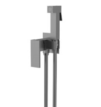 Гигиенический душ Vincea, VHFW-102GM, со смесителем, воронёная сталь, gunmetal