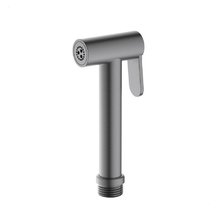 Лейка гигиеническая Aquatek AQ2057BGM, ABS-пластик, черный хром шлифованный