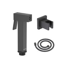 Гигиенический душ Aquatek AQ2053MB, шланг 120 см, держатель, цвет черный матовый