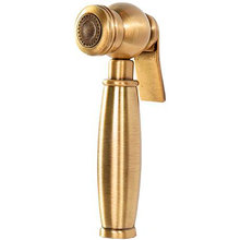 Лейка гигиеническая Cezares Atlantis-U-ID-02, бронза