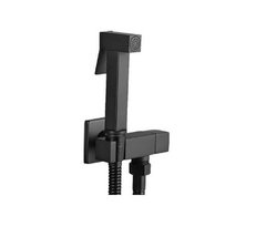 Гигиенический душ Cezares, черный матовый, CZR-L-DIF-NOP