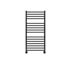 Полотенцесушитель водяной Aquatek Альтаир П16, 50/110, ширина 50 см, высота 110 см, нижнее подключение, цвет черный муар, AQ KK1611BL
