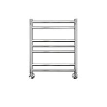 Полотенцесушитель водяной Aquatek Оберон П7, 50/60, ширина 50 см, высота 60 см, нижнее подключение, цвет хром, AQ RO0760CH