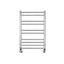 Полотенцесушитель водяной Aquatek Вега П10, 50/80, ширина 50 см, высота 80 см, нижнее подключение, цвет хром, AQ DR1080CH