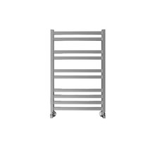 Полотенцесушитель водяной Aquatek Лира П10, 50/80, ширина 50 см, высота 80 см, нижнее подключение, цвет хром, AQ KP1080CH