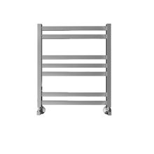 Полотенцесушитель водяной Aquatek Лира П7, 50/60, ширина 50 см, высота 60 см, нижнее подключение, цвет хром, AQ KP0760CH