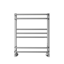 Полотенцесушитель водяной Aquatek Бетта П7, 50/60, ширина 50 см, высота 60 см, нижнее подключение, цвет хром, AQ KRC0760CH